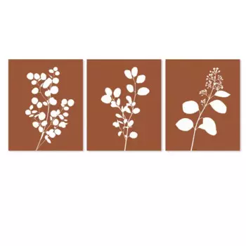 Картина Постер-лайн Флора 120x50 см 3 шт