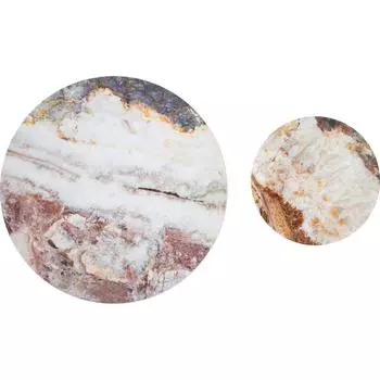 Картина тондо «Мрамор» 50x30 см