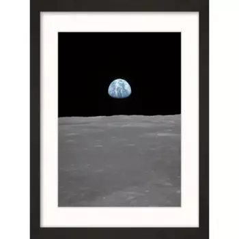 Картина в раме Планета Земля 33x40 см цвет разноцветный