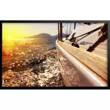 Картина в раме Яхта 60x100 см