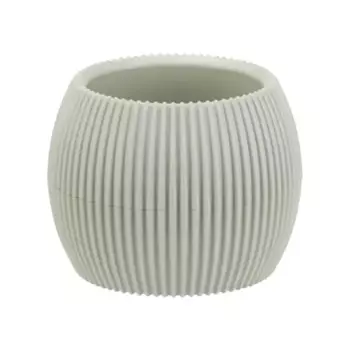 Кашпо для цветов Idea Пиканто 11.5 см v0.35 л пластик белый