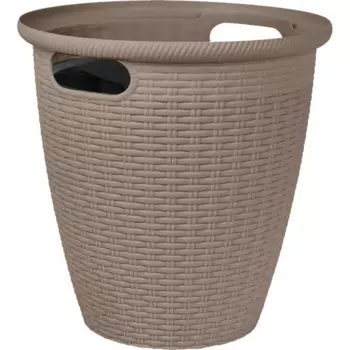 Кашпо для цветов Ingreen Rattan 47 см h25.3 см v50/27 л пластик французский платан