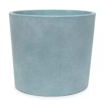 Кашпо для цветов Кедр №3 18 17.9x17.9 см v2.7 л бетон зеленый