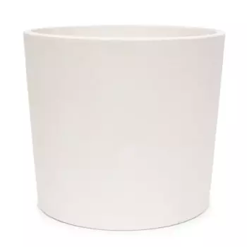 Кашпо для цветов Кедр №3 18 17.9x17.9 см v2.7 л бетон белый
