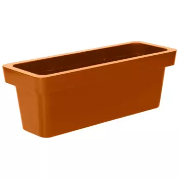 Кашпо для цветов Ola Dom Loft 73 л терракотовый