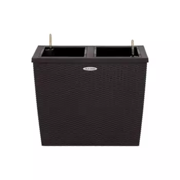 Кашпо для цветов Ola Dom Rattan 28 л коричневый