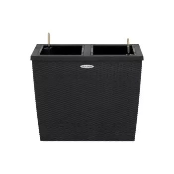 Кашпо для цветов Ola Dom Rattan 28 л антрацит