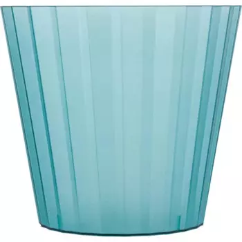 Кашпо для цветов Sand Cristallo 16 см h14.6 см v2 л пластик зеленый