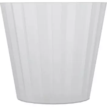 Кашпо для цветов Sand Cristallo 16 см h14.6 см v2 л пластик прозрачный