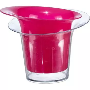 Кашпо для орхидей Idea Адель ø19 h17 см v1 л пластик малиновый