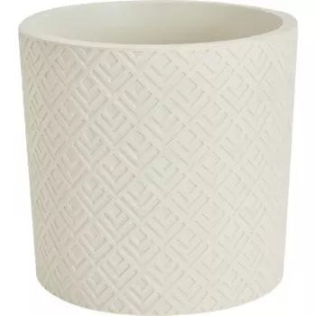 Кашпо Idea Этна 280 мм 9.5 л белый ротанг