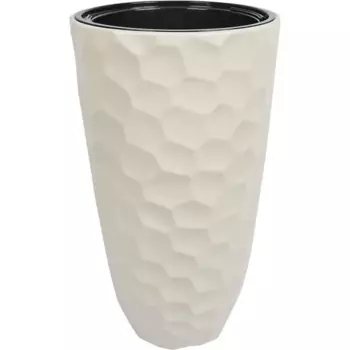 Кашпо Idea Мозайка 34 h63 см 9 л цвет кремовый