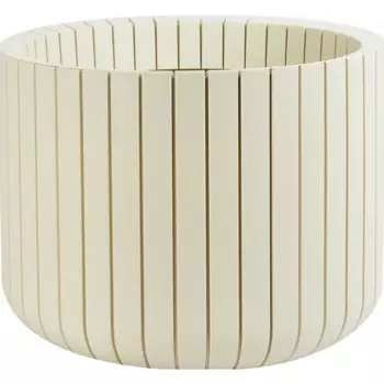 Кашпо Idea Шато 38 h30 см v29 л полипропилен белый