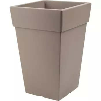 Кашпо Idea Тубус 13.5x30x20 см v4.5 л пластик французский серый