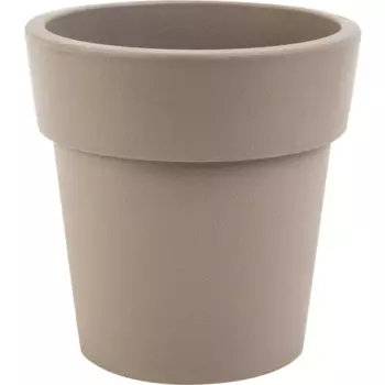 Кашпо Idea Тубус 20 h20 см v2.5 л пластик французский серый