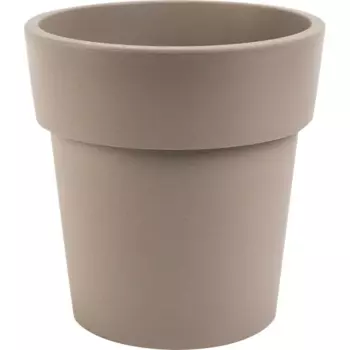 Кашпо Idea Тубус 25 h25 см v5 л пластик французский серый