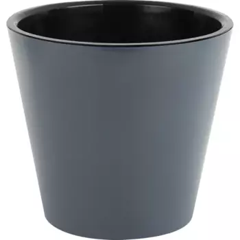 Кашпо Idi land London 20 h18.3 см v4 л пластик серый