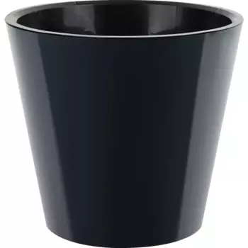 Кашпо Idi land London 23 h20.8 см v5 л пластик серый