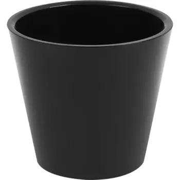 Кашпо Idi land London 23 h20.8 см v5 л пластик черный