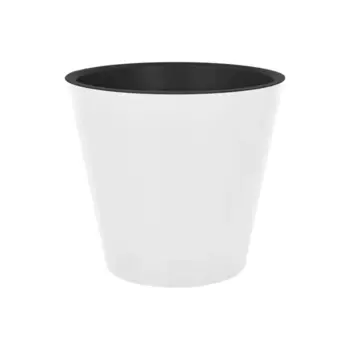 Кашпо London 16 h14.5 см v1.6 л пластик белый