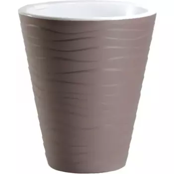 Кашпо Валенсия 21.5 h23.5 см v5.2 л пластик мокко