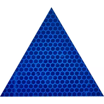 Катафот дорожный 100x100x100 мм синий