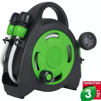 Катушка со шлангом Geolia,10 м, 10 мм,