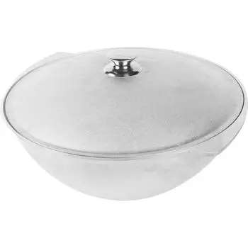 Казан алюминиевый с крышкой Союзгриль 8 л