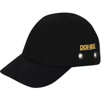 Кепка усиленная Dowell цвет черный размер регулируемый