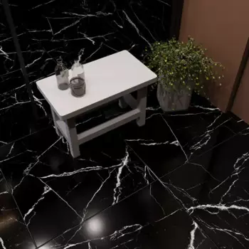 Керамогранит 60x60 ag spinner black черный п 1.44 м