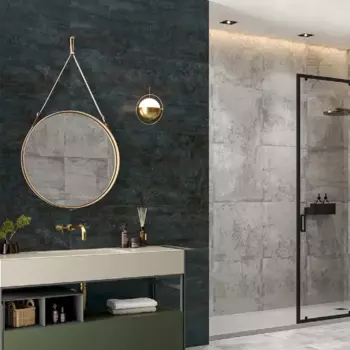 Керамогранит Alma Ceramica Oxide 60x120 см 1.44 м лаппатированный цвет черный