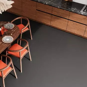 Керамогранит Alma Ceramica Twin 60x60 см 1.8 м матовый цвет черный