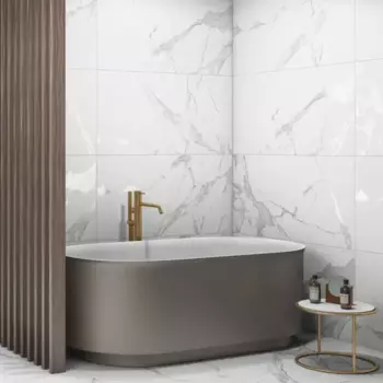 Керамогранит Arcadia Ceramica Paradise Statuario 60x120x0.9 см 1.44 м матовый цвет белый