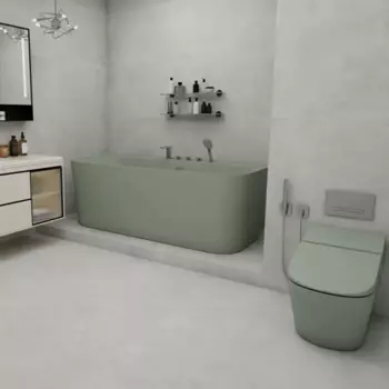 Керамогранит Duna Cemento Perla размер 60x120 цвет серый 1.44 м