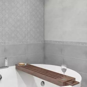 Керамогранит Cersanit Medi 42x42 см 1.58 м² цвет светло-серый