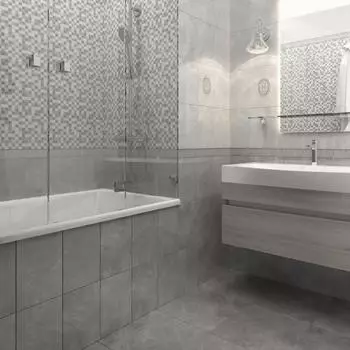 Керамогранит Шахтинская Плитка Дора 40x40 см 1.6 м глянцевый цвет серый