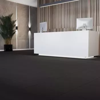 Керамогранит Ecogres EcoGamma EM10 60x60 см 1.44 м неполированный цвет черный