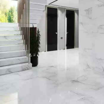 Керамогранит Estima RL01 80x80 см 1.28 м неполированный цвет белый