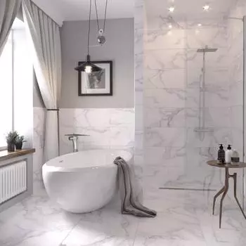 Керамогранит Gracia Ceramica Grata PG01 59.4x59.4x1 см 1.44 м матовый цвет белый