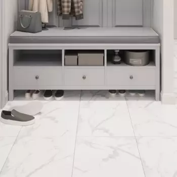 Керамогранит LB Ceramics Альберезе 45x45 см 1.62 м матовый цвет белый