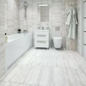 Керамогранит LB Ceramics Прованс 60x20 см 0.96 м² цвет белый