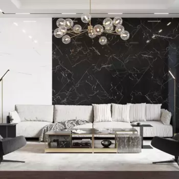 Керамогранит Onlygres Marble MOG601 60x120 см 2.16 м полированный цвет черный
