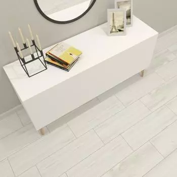 Керамогранит Grasaro Parquet 20x60 см 1.08 м цвет белый