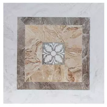 Керамогранит «Privilege Avorio Cassetone» 45x45 см 1.01 м2 цвет бежевый