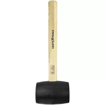 Киянка резиновая черная Vertextools 10-51-450 450 г