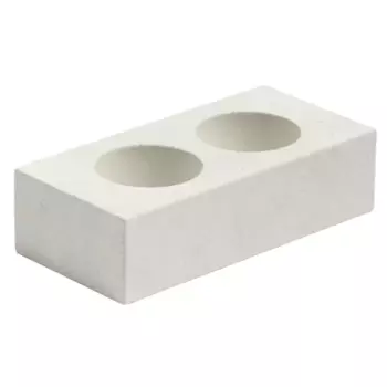 Кирпич облицовочный белый 249x119x65 мм 1 НФ