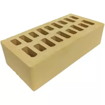 Кирпич облицовочный Кротов M150 желтый 250x120x65 мм 1 НФ
