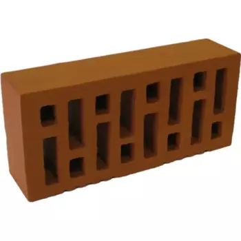 Кирпич облицовочный М125 красный ПКЗ 250x120x65 мм 1 НФ