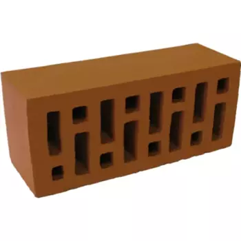 Кирпич облицовочный М125 красный ПКЗ 250x120x88 мм 1.4 НФ