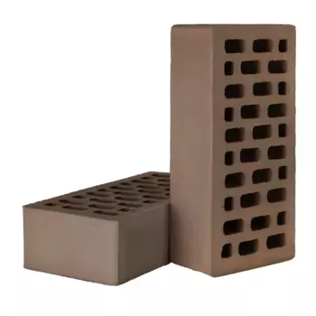 Кирпич облицовочный М150 коричневый 250x120x65 мм 1 НФ